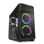MINI-ATX, 2XU3, 3X120 ARGB, FINESTRA LA