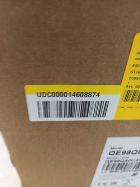 TV 98 POLL 4K SERIE Q80 QLED 23