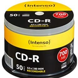 CD-R 700 MB/80 M.52X CAKE BOX 50PZ