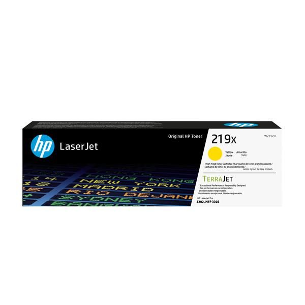 HP HP 219X GIALLO ORIGINAL LJ TONER