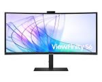 S34C65V MonitorHRM WQHD Docking USB-C LAN Webcam