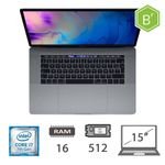 MBP 15,4 T.BAR(2017)I7-7700HQ/16/512/SG