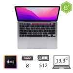 MBP 13,3 T.BAR(2022)M2-8C/8/512/10C GPU