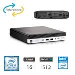 HP 800 G5 DM I5-9500T/16/NVME512/WI-FI/