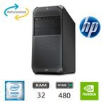 HP Z4 G4 TWR W-2223/32/NVME512/P2000/W1